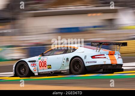 08 Goethe Roald (ger), Haal Stuart (gbr), Aston Martin DBR9, azione durante le 2021 Endurance Racing Legends sul circuito des 24 Heures du Mans, dal 18 al 21 agosto 2021 a le Mans, Francia - Foto Joao Filipe / DPPI Foto Stock