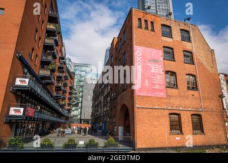 OXO Tower Bargehouse gallery, Londra, Inghilterra, Regno Unito Foto Stock