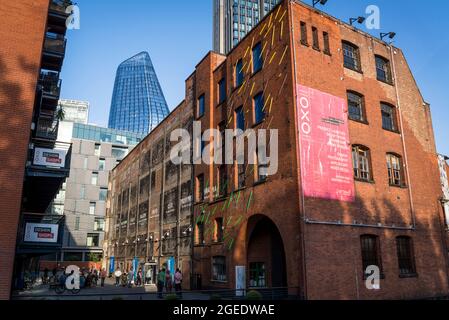 OXO Tower Bargehouse gallery, Londra, Inghilterra, Regno Unito Foto Stock