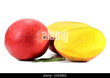 Mango isolati su sfondo bianco Foto Stock