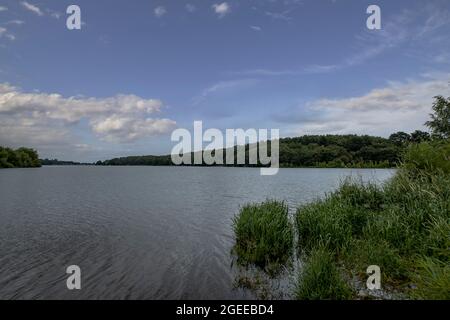 Il serbatoio di Staunton Harold nel Derbyshire, Regno Unito Foto Stock