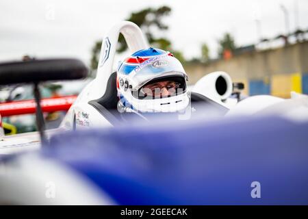 Newton Mike (gbr), Lola-MG EX257, ritratto durante le 2021 leggende di Endurance Racing sul circuito des 24 Heures du Mans, dal 18 al 21 agosto 2021 a le Mans, Francia - Foto Joao Filipe / DPPI Foto Stock