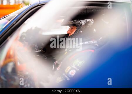 46 Macari Joe (gbr), Maserati MC12 GT1, azione durante le 2021 Endurance Racing Legends sul circuito des 24 Heures du Mans, dal 18 al 21 agosto 2021 a le Mans, Francia - Foto Joao Filipe/DPPI Foto Stock