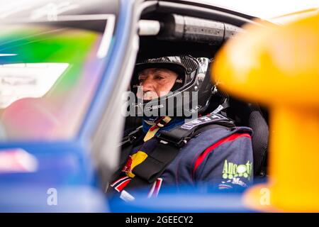 46 Macari Joe (gbr), Maserati MC12 GT1, azione durante le 2021 Endurance Racing Legends sul circuito des 24 Heures du Mans, dal 18 al 21 agosto 2021 a le Mans, Francia - Foto Joao Filipe/DPPI Foto Stock