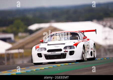 Le Mans, Francia. 19 agosto 2021. Durante il 2021 Endurance Racing Legends sul circuito des 24 Heures du Mans, dal 18 al 21 agosto 2021 a le Mans, Francia - Foto Joao Filipe/DPPI Credit: Independent Photo Agency/Alamy Live News Foto Stock