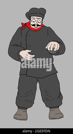 Buon chef Illustrazione Vettoriale
