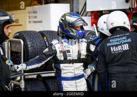 Le Mans, Francia. 19 agosto 2021. Durante la 2021 Road to le Mans, 4° round della Michelin le Mans Cup 2021 sul circuito des 24 Heures du Mans, dal 18 al 21 agosto 2021 a le Mans, Francia - Foto Xavi Bonilla/DPPI Credit: DPPI Media/Alamy Live News Foto Stock