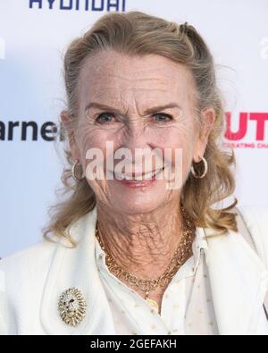 Los Angeles, Stati Uniti. 19 ago 2021. LOS ANGELES, CALIFORNIA, USA - 19 AGOSTO: L'attrice Juliet Mills arriva all'2021 Outfest di Los Angeles LGBTQ Film Festival Screening of 'The Sixth Reel' tenutosi alla Directors Guild of America il 19 agosto 2021 a Los Angeles, California, Stati Uniti. (Foto di Xavier Collin/Image Press Agency) Credit: Image Press Agency/Alamy Live News Foto Stock