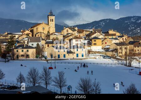 FRANCIA, PIRENEI ORIENTALI (66) LES ANGLES Foto Stock