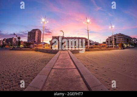 FRANCIA, PIRENEI ORIENTALI (66) CANET-EN-ROUSSILLON, ESPACE MEDITERRANEE Foto Stock