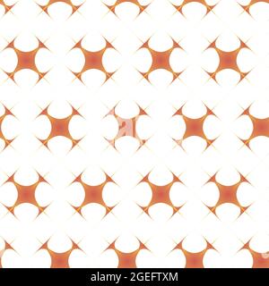 Illustration of geometric shapes pattern for printing - perfect for interior designs Foto Stock