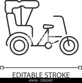 Icona lineare Sanlunche Illustrazione Vettoriale