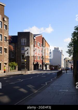 Edimburgo, Scozia, Regno Unito - Canongate Housing di Spence, Glover & Ferguson Foto Stock