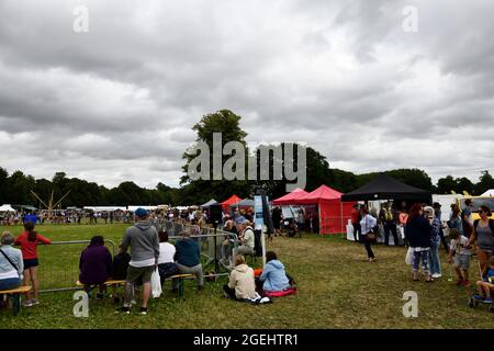 People Cotswold Show Cirencester Inghilterra uk 2021 Foto Stock