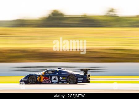 Le Mans, Francia . 20 ago 2021. 46 Macari Joe (gbr), Maserati MC12 GT1, in azione durante le 2021 Endurance Racing Legends sul circuito des 24 Heures du Mans, dal 18 al 21 agosto 2021 a le Mans, Francia - Foto Joao Filipe / DPPI Credit: Independent Photo Agency/Alamy Live News Foto Stock