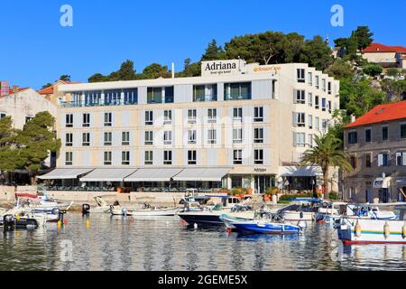 Adriana Hvar Spa Hotel 4 stelle a Hvar, Croazia Foto Stock