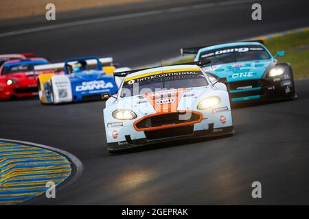 Le Mans, Francia. 21 Agosto 2021. 08 Goethe Roald (ger), Haal Stuart (gbr), Aston Martin DBR9, in azione durante le 2021 Endurance Racing Legends sul circuito des 24 Heures du Mans, dal 18 al 21 agosto 2021 a le Mans, Francia - Foto Joao Filipe / DPPI Credit: DPPI Media/Alamy Live News Foto Stock