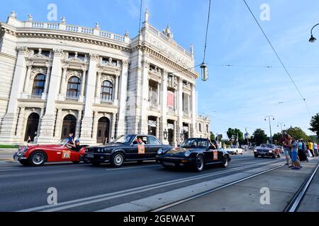 Vienna. Austria. 21 Agosto 2021. I giorni classici di Vienna 21.-22. Agosto 2021. Il museo dell'automobile nel centro di Vienna. Credit: Franz PERC / Alamy Live News Foto Stock