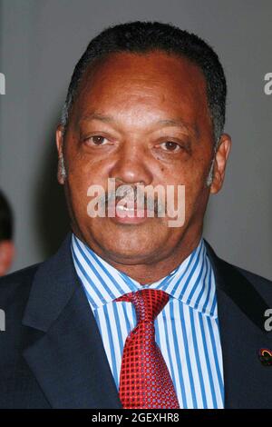 Jesse Jackson partecipa al ricevimento di apertura della Clinton Global Initiative presso il Museum of Modern Art di New York il 26 settembre 2007. Photo Credit: Henry McGee/MediaPunch Foto Stock