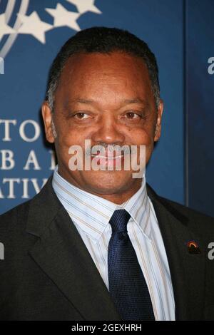 Jesse Jackson partecipa all'inaugurazione della Clinton Global Initiative al Museum of Modern Art di New York il 20 settembre 2006. Photo Credit: Henry McGee/MediaPunch Foto Stock