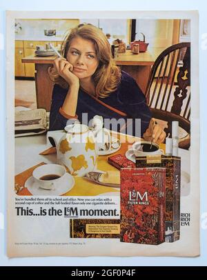 Vintage Life Magazine, numero 19 maggio 1972, USA Foto Stock