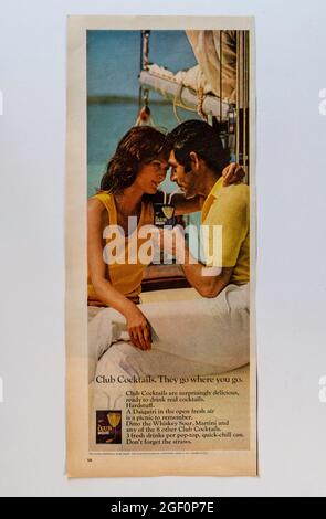 Vintage Life Magazine, numero 19 maggio 1972, USA Foto Stock