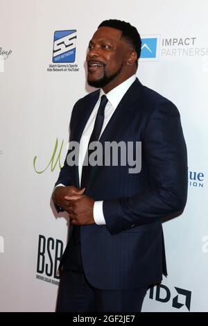 20 agosto 2021, Beverly Hills, CA, Stati Uniti d'America: LOS ANGELES - 20 AGOSTO: Chris Tucker al 21° gala annuale Harold and Carole Pump Foundation al Beverly Hilton Hotel il 20 agosto 2021 a Beverly Hills, CA (Credit Image: © Kay Blake/ZUMA Press Wire) Foto Stock