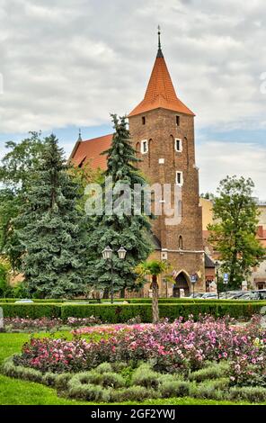 Città vecchia di Cracovia, immagine HDR Foto Stock
