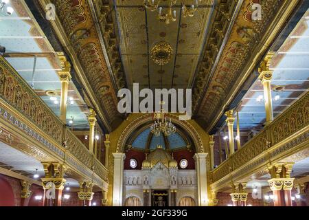 Sinagoga Tempel, Cracovia, immagine HDR Foto Stock