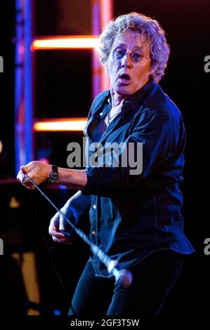 Milano italia 2012-03-24 : concerto dal vivo del Roger Daltrey al Teatro Smeraldo Foto Stock