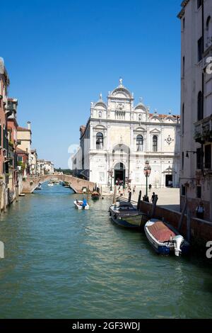 Scuola Grande di San Marco, Museo medico, Venezia Foto Stock