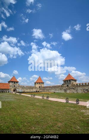 Vecchia fortezza turca Bender a Tighina, Transnistria, Moldavia Foto Stock