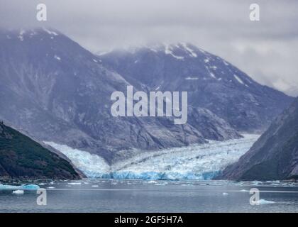 Ghiacciaio di Dawes, Endicott Arm, Alaska Foto Stock