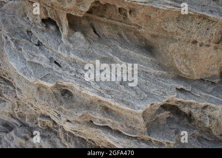 Splendide formazioni rocciose. Sculture naturali fatte da erosione di vento. Foto Stock