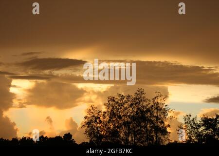 Felicità - disponibile da un tramonto vicino a voi Foto Stock