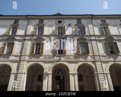 Università di Torino (traduzione Università di Torino) a Torino Foto Stock