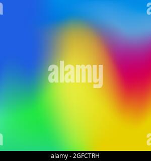 Sfondo mesh sfumato colorato. Moderni e luminosi colori arcobaleno Illustrazione Vettoriale