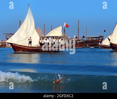 Omani vita tradizionale dei pescatori - OMAN Foto Stock