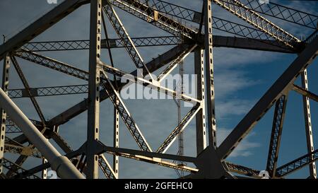 Tappan Zee Bridge, Tarrytown, Westchester County, New York, USA. Luogo rubato di Munsee Lenape Foto Stock