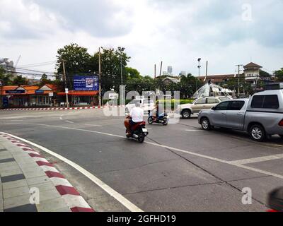 Dolphin Circle Landmark North Central Pattaya Thailandia Foto Stock