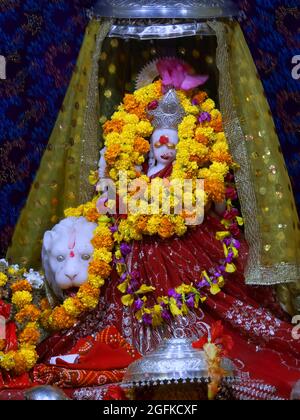 Danteswari, Tempio di Danteshwari, Jagdalpur, Chhatisgarh, India. Una delle 52 Shakti Peethas. Il Tempio fu costruito nel 14 ° secolo Foto Stock