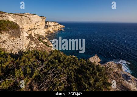 FRANCIA, CORSE DU SUD (2A) REGIONE EXTREME SUD, BONIFACIO Foto Stock