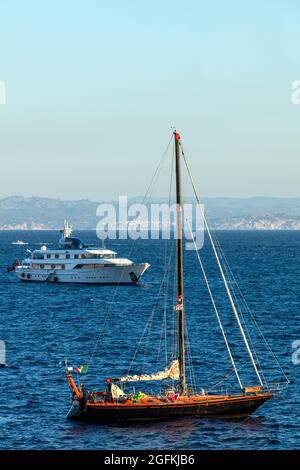 FRANCIA, CORSE DU SUD (2A) REGIONE EXTREME SUD, BONIFACIO Foto Stock