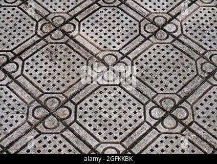 Passerella in cemento, Belo Horizonte, Brasile Foto Stock