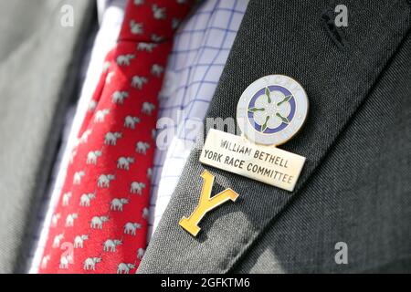 BETHELL,BADGE,BADGE, EBOR FESTIVAL 2021 YORK RACECOURSE, 2021 Foto Stock