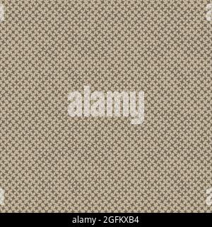 Un motivo di texture vettoriale senza giunture di tela intrecciata Illustrazione Vettoriale