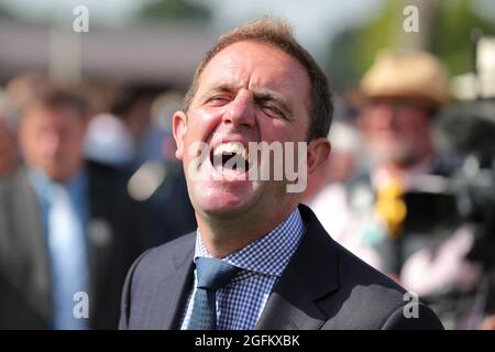 CHARLIE APPLEBY, ALLENATORE DI CAVALLI DA CORSA, 2021 Foto Stock