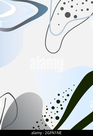 Modelli di sfondo universali astratti. È adatto per una copertina, un invito, un opuscolo, un poster, una cartolina, volantino e altre cose. Illustrazione Vettoriale