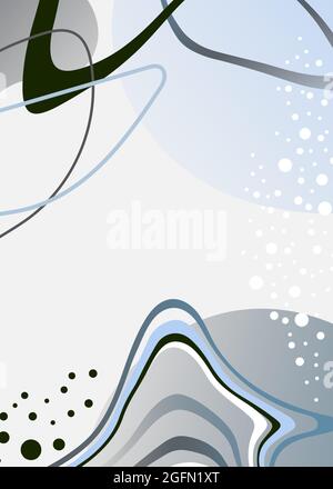 Modelli di sfondo universali astratti. È adatto per una copertina, un invito, un opuscolo, un poster, una cartolina, volantino e altre cose. Illustrazione Vettoriale