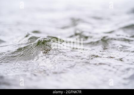 Acqua in movimento. Foto Stock